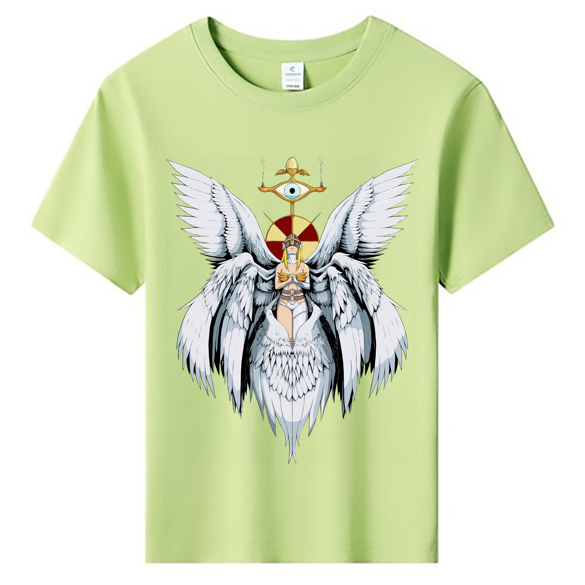 （画像用） Digimon デジタルモンスター/デジモン 綿100％キッズTシャツ（フロントプリント）